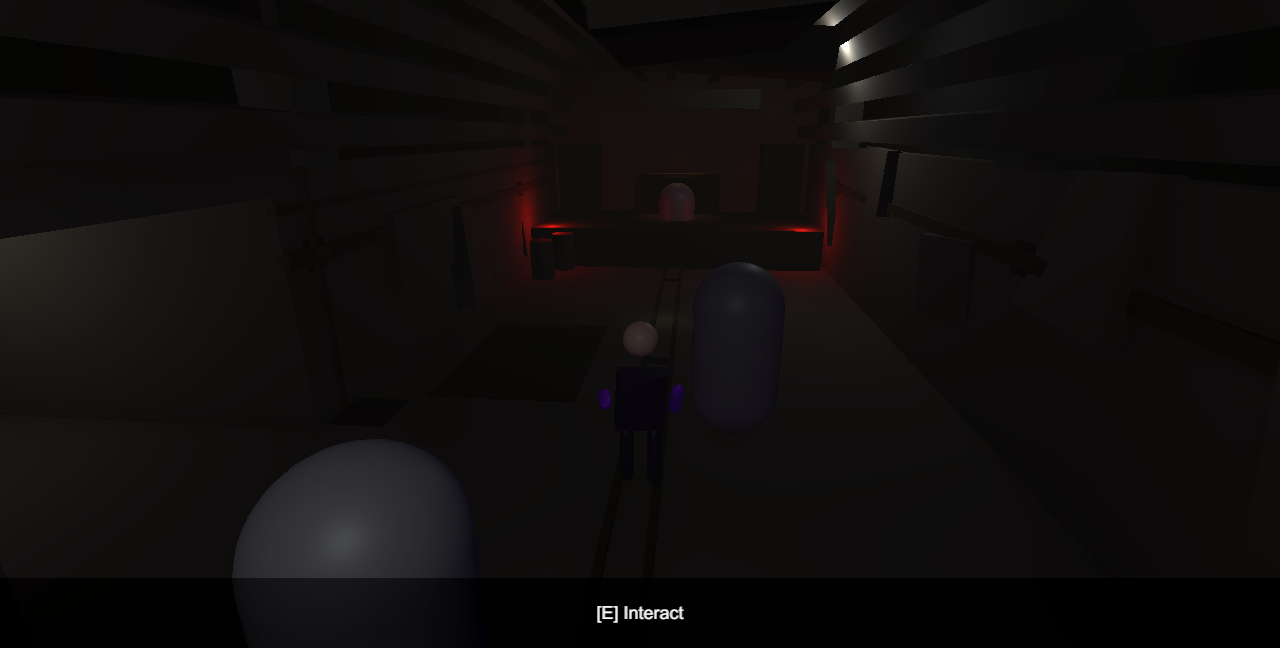 Tunnel venue rebuilt by Claude Fable 5 — lit bar room, red accent lights, readable geometry and props